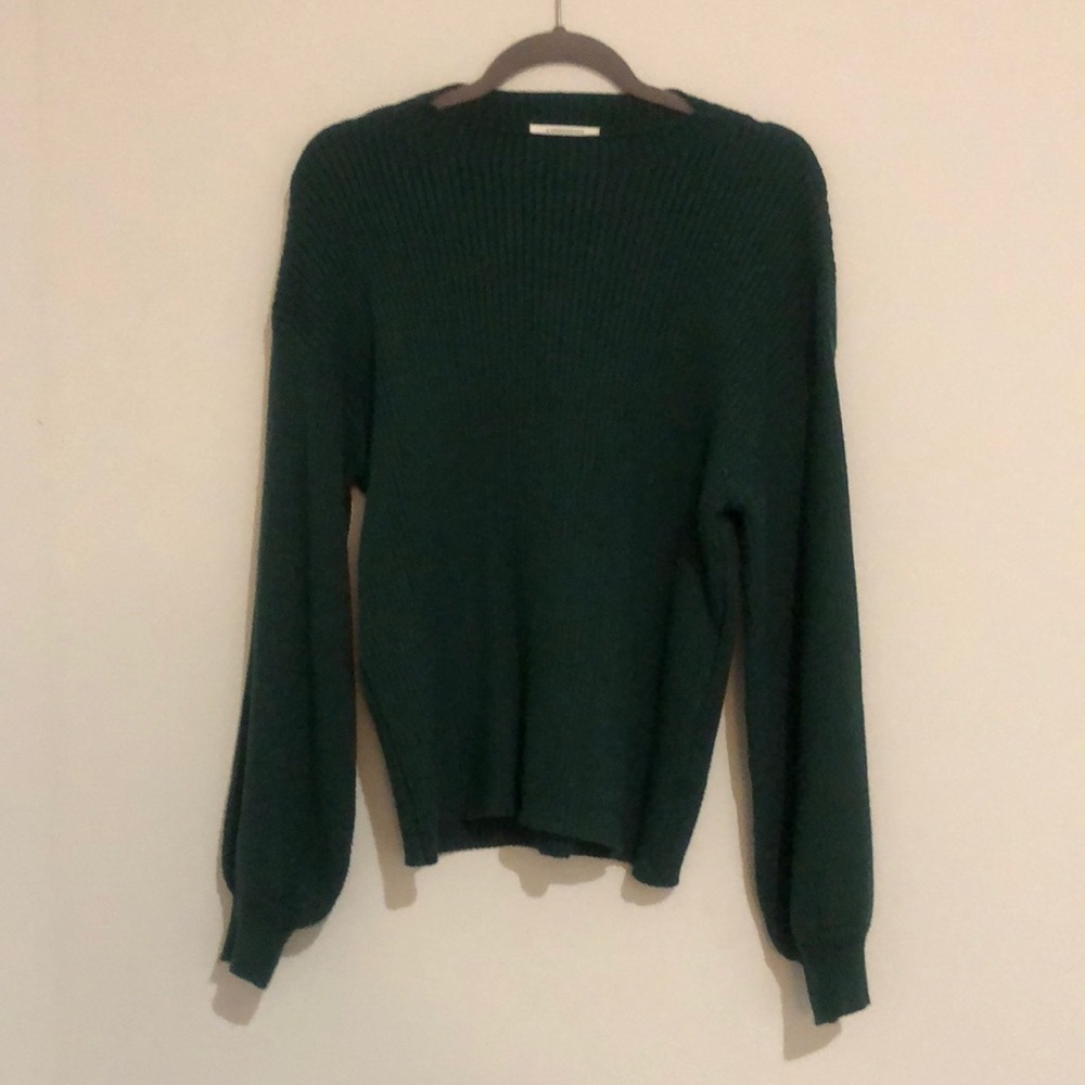 Emerald Anthropologie Sweater